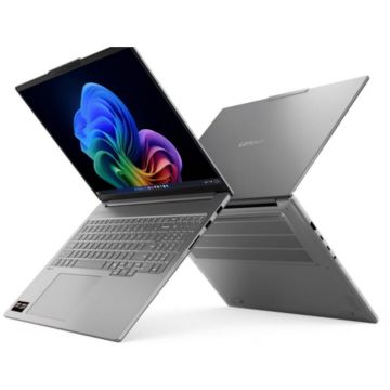 Lenovo Laptop Lenovo IdeaPad Pro 5 16AKP10, Procesor AMD Ryzen™ Al 7 350 (16M cache, pana la 5.00 GHz, 16 inch, 2.8K OLED 120Hz VRR, 24GB LPDDR5X, 1TB SSD, AMD Radeon 860M, Windows 11 Pro, Gri