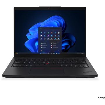 Lenovo Laptop Lenovo ThinkPad L14 G6 AMD, AMD Ryzen 5 PRO 215, 14 inch, RAM 16 GB, SSD 512 GB, AMD Radeon 740M Graphics, Windows 11 Pro, Negru