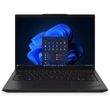 Lenovo Laptop Lenovo ThinkPad L14 Gen 6, Intel Core Ultra 5 225U, 14 inch, RAM 16 GB, SSD 512 GB, Intel Graphics, Windows 11 Pro, Negru