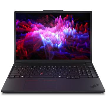 Lenovo Laptop Lenovo ThinkPad P16v G3, Intel Core Ultra 7 265H, 16 inch, RAM 32 GB, SSD 1 TB, NVIDIA RTX PRO 2000 Blackwell Generation, Windows 11 Pro, Negru