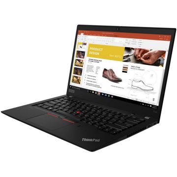 Lenovo Laptop Lenovo ThinkPad T14s 2-in-1 Gen 1, Intel Core Ultra 5 225U, 14 inch, RAM 16 GB, SSD 512 GB, Intel Graphics, Windows 11 Pro, INT, Negru