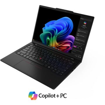 Lenovo Laptop Lenovo ThinkPad T14s Gen 6, Intel Core Ultra 5 225U, 14 inch, RAM 16 GB, SSD 512 GB, Intel Graphics, Windows 11 Pro, Negru