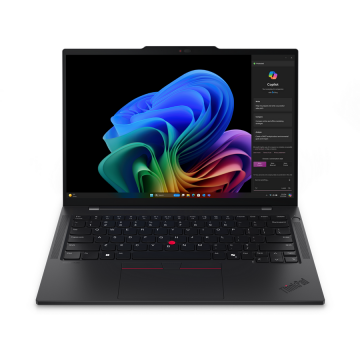 Lenovo Laptop Lenovo ThinkPad T14s, Snapdragon X Elite, 14 inch, RAM 32 GB, SSD 1 TB, Qualcomm Adreno GPU, Windows 11 Pro, Negru