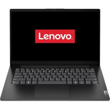 Lenovo Laptop Lenovo V14 G5 IRL, Procesor Intel Core 5 210H, 14 FHD IPS, RAM 16GB, 512GB SSD, Placa video integrata Intel® Graphics, Negru