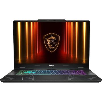 MSI Laptop Gaming MSI Cyborg 17 B2RWEKG-030XPL, Procesor Intel Core 5 210H, Display 17.3 Full HD, 16 GB DDR5-SDRAM, 512 GB SSD, Placa video dedicata NVIDIA GeForce RTX 5050 Wi-Fi 6E, NoOS, Negru