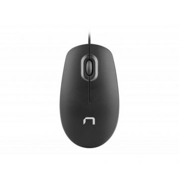 natec Mouse Natec Hawk, USB, 1000 dpi, Negru