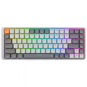 Redragon Tastatura Mecanica Gaming Redragon Azure K652GG-RGB-PRO, RGB, Red Switch, Gri