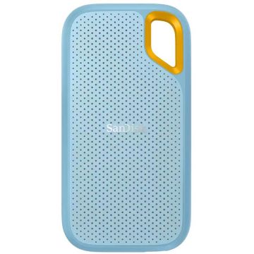 Sandisk SSD Extern SanDisk Extreme Portable, 2TB, USB Type-C 3.2 Gen 2, IP65, Albastru