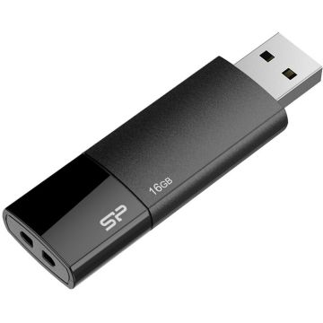 Silicon&nbsp;power Memorie externa Silicon-Power Ultima U05 16GB USB 2.0 Black