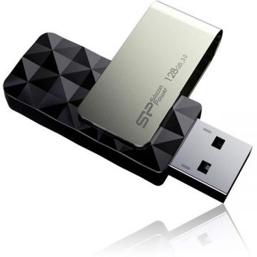 Silicon&nbsp;power Pendrive Silicon Power 8gb Blaze B30 Usb 3.0, Negru
