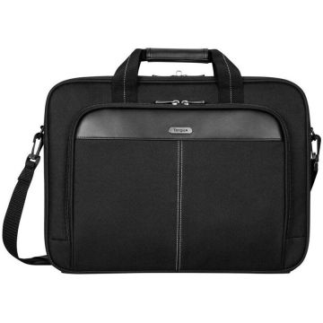 Targus Geanta laptop Targus Classic Slim Topload, 15.6, Negru
