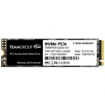 Teamgroup SSD TeamGroup MP33 Pro 512GB, PCIe Gen3 x4, M.2