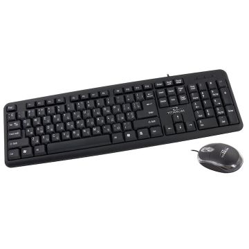 Titanum KIT Tastatura + Mouse Titanum TK106UA Salem, cu fir, USB ucraineana UA