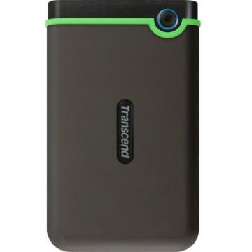 Transcend Hard Disk Portabil Transcend StoreJet 25M3S Slim 4TB, USB 3.1, 2.5inch, Iron Gray