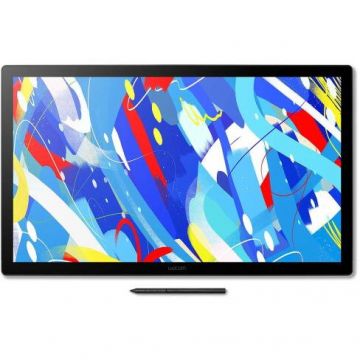 Wacom Tabeleta grafica Wacom Cintiq 24 Touch, 23,8 inch, 2560 × 1440 pixeli (QHD), Negru