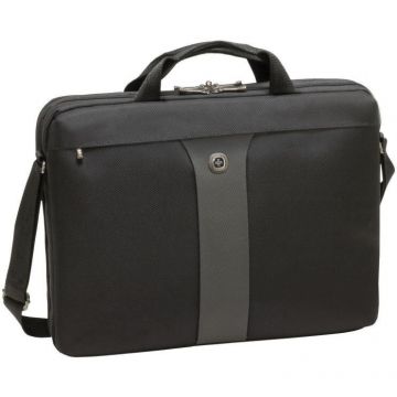Wenger Geanta notebook Wenger Legacy, 17 inch, Negru-Gri