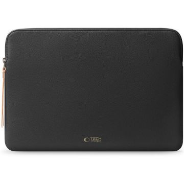 Fleece compatibila cu laptop 13/14 inch, Black