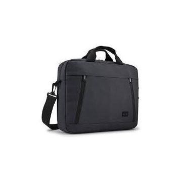 Husa Notebook HUXA214  14inch 1 Compartiment Buzunar Frontal Poliester Negru