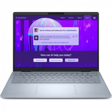 Laptop 14 Plus WQXGA 14 inch Intel Core Ultra 7 256V 16GB 512GB SSD Windows 11 Pro Ice Blue