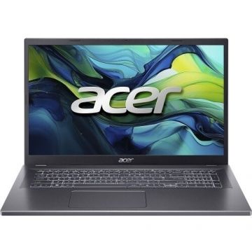 Laptop 17.3inch Aspire 17 A17-51M FHD IPS Procesor Intel Core 7 150U 16GB 1TB No OS Steel Gray