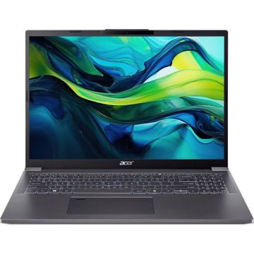 Laptop Aspire 16 WUXGA 16 inch Intel Core Ultra 7 155U 16GB 1TB SSD Free Dos Steel Gray