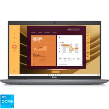 Laptop DELL 15.6'' Latitude 5550, FHD, Procesor Intel® Core™ i3-1315U (10M Cache, up to 4.50 GHz, with IPU), 16GB DDR5, 512GB SSD, Intel UHD, Linux, 3Yr ProSupport