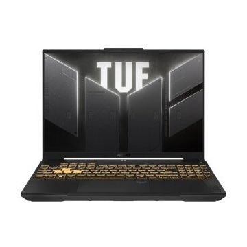 Laptop Gaming 16inch TUF F16 FX607VJ FHD+ 144Hz Intel Core 5 210H 16GB DDR4 512GB SSD GeForce RTX 3050 6GB No OS Mecha Gray