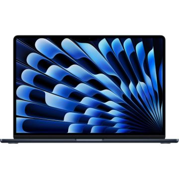 Laptop MacBook Air 15.3 inch 2.8K M4 10-Core 16GB 256GB SSD macOS Midnight