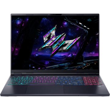 Laptop Predator Helios Neo 16S AI WQXGA 16 inch Intel Core Ultra 7 255HX 16GB 1TB SSD RTX 5060 Windows 11 Home Abyssal Black