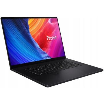 Laptop ProArt P16 H7606WX-SE011X  Ryzen AI 9 HX 370 16inch OLED Touch 4K 120Hz 64GB 2TB Windows 11 Pro AI RTX5090 Negru