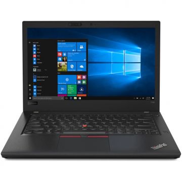 Laptop Refurbished  ThinkPad T480 Intel Core i5-8250U 8GB DDR4 256GB SSD 14inch Windows 11 Pro Negru