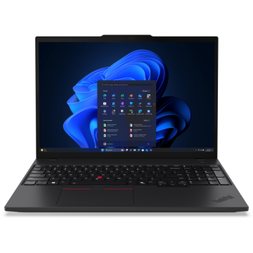Laptop ThinkPad T16 G4 WUXGA 16 inch Intel Core Ultra 7 255U 16GB 512GB SSD Windows 11 Pro Black