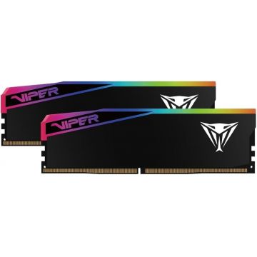 Memorie Patriot Viper Elite 5 RGB Ultra 32GB DDR5 6000MHz CL28 Dual Channel Kit Black