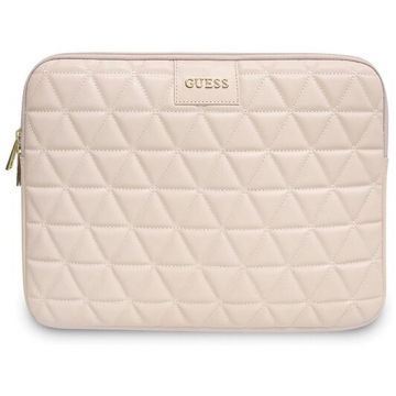 Quilted compatibila cu laptop 13 inch Pink