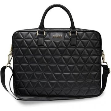 Quilted compatibila cu laptop 16 inch Black