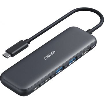 Anker 332 USB-C 5-in-1, 85W Power Delivery, USB-C, suport 2 monitoare