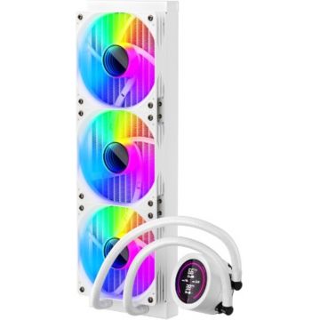 Cooler CPU 1st PLAYER THUNDERSTORM TS4 360 White