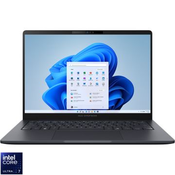 Laptop ASUS 14'' ExpertBook B3 B3405CCA, WUXGA, Procesor Intel® Core™ Ultra 7 255H (24M Cache, up to 5.10 GHz), 32GB DDR5, 512GB SSD, Intel Integrated Graphics, Win 11 Pro, Gentle Grey