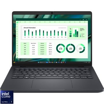 Laptop DELL 14'' Pro Max 14 MC14250, FHD+, Procesor Intel® Core™ Ultra 7 265H (24M Cache, up to 5.30 GHz), 32GB LPCAMM LPDDR5X, 1TB SSD, RTX PRO 500 Blackwell 6GB, Win 11 Pro, 3Yr ProSupport
