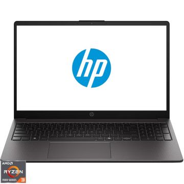 Laptop HP 15.6'' 255R G10, FHD, Procesor AMD Ryzen™ 3 7335U (8M Cache, up to 4.30 GHz), 8GB DDR5, 512GB SSD, AMD Radeon 660M, Free DOS, Dark Ash Silver