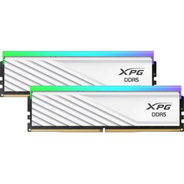 Memorie ADATA XPG Lancer Blade White RGB 32GB DDR5 6000MHz CL36 Dual Channel Kit