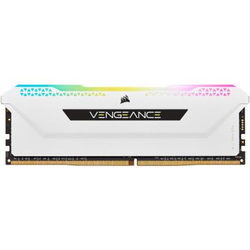 Memorie Corsair Vengeance RGB 8GB DDR4 3200MHz CL16 White