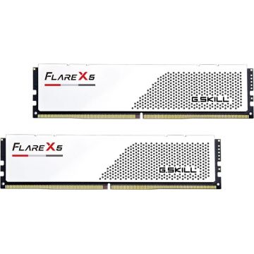 Memorie G.Skill Flare X5 64GB DDR5 6000MHz CL36 Dual Channel Kit White