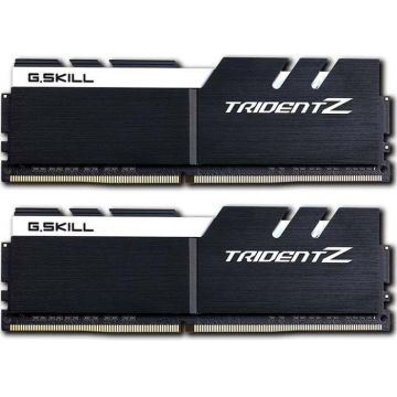 Memorie G.Skill Trident Z Black/White 32GB DDR4 3200MHz CL16 Dual Channel Kit