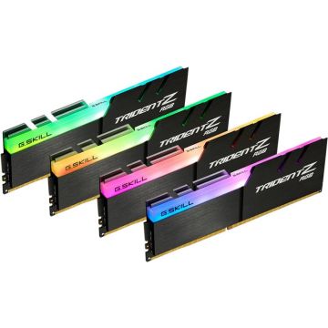 Memorie G.Skill Trident Z RGB 32GB DDR4 4000MHz CL18 Quad Channel Kit