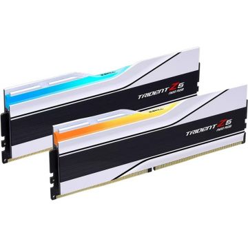 Memorie G.Skill Trident Z5 Neo RGB White 32GB DDR5 6400MHz CL32 Dual Channel Kit