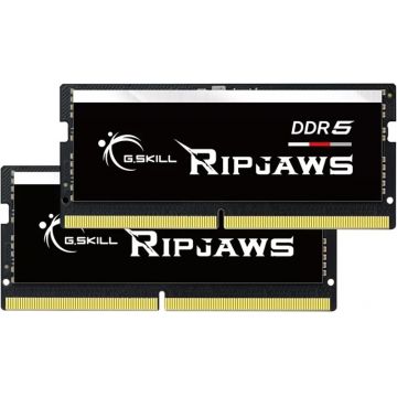 Memorie notebook G.Skill Ripjaws 64GB, DDR5, 5600MHz, CL40, 1.1v, Dual Channel Kit