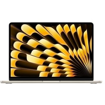 Apple Laptop Apple MacBook Air 13 with Liquid Retina (2026), Apple M5 10-core, 13.6 inch, RAM 16GB, SSD 512GB, Apple M5 8-core Graphics, Tastatura INT, macOS, Auriu