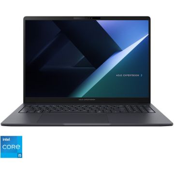 Asus Laptop ASUS ExpertBook B3605CVA-MB0505X, Procesor Intel Core i5 - 13420H, Display 16 WUXGA, RAM 16GB, SSD 512GB, Placa video integrata Intel UHD, Windows 11 Pro