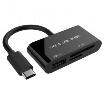Card Reader UHB-CR3-02 USB 3.1 tip C Negru
